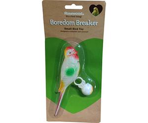 ROSEWOOD Boredom Breaker Life Size Budgie Bird Toy