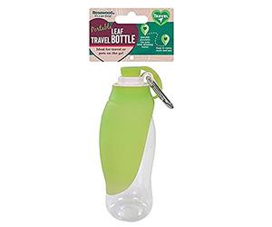 Rosewood Bottiglia da Viaggio Portatile, Trasparente/Verde