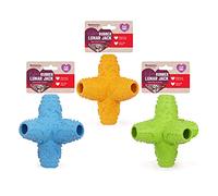 Rosewood Cyber Rubber Lunar Jack Dog Treat Toy, Medium