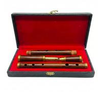 Rosewood Irish D Flauto con custodia Quattro parti Strumenti a fiato musicali