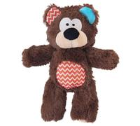 Rosewood Orso giocattolo per cani con nucleo in corda, giocattolo di peluche resistente con nucleo in corda resistente, da masticare e rimorchiare, per cuccioli e cani adulti, design morbido per gioco