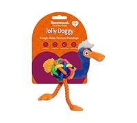 ROSEWOOD Palissandro Tough Multi Texture Flamingo Mini Dog Toy