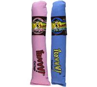 ROSEWOOD Palissandro Yeoww sigari con Scatola di Legno di Betulla Catnip Giocattoli, Rosa/Blu, Pezzi