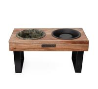 Rosewood x Morris & Co. Acanthus Double Diner con ciotola lenta per cani