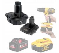 Rosfix Adattatore DM18D per Batterie 18V-20V | Compatibile con Modelli DCB201 e M18 non originale | Accessorio per Utensili a Batteria