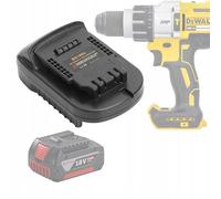 Rosfix Adattatore DW18ML - Compatibile con batterie Bosch da 18 V | Per utensili Dewalt da 18 V | Convertitore di batteria | Solo per il funzionamento del dispositivo