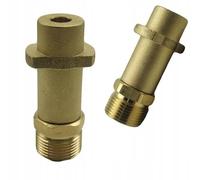 Rosfix Adattatore Idropulitrice Ottone - Attacco M22x1,5 Maschio, Perno 14mm | ricambio per idropulitrice Kärcher K2-K7 | Collegamento Accessori Alta Pressione