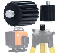 Rosfix Adattatore Livella Laser 5/8" a 1/4" - Filettatura Universale in Metallo | Compatibile con Treppiedi e Accessori | Accessorio per Strumenti di Misura