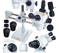 Rosfix Andromeda Pro MSAP-T-SDMS1 - Microscopio Trinoculare | Zoom 6,7-45x