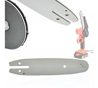 Rosfix Barra di Guida 8" per Mini Motosega - Acciaio Temprato, 24x5,2 cm, Passo 1/4", 1,3 mm | Compatibile con Motosega a Batteria 8" | Accessorio per Potatura