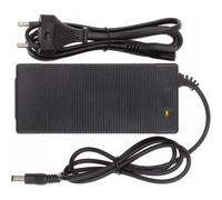 Rosfix Caricabatterie 42V 2A - Per Bici Elettrica 36V | DC 5,5x2,1mm | LED