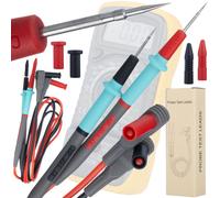 Rosfix Cavi Misurazione Multimetro 1000V 20A - Silicone | Punta 0,4mm