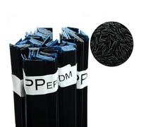 Rosfix Filo Saldatura Plastica PP/EPDM Nero 100g - Barre 8mm, Lunghezza 42cm | 260-330°C | Paraurti, Passaruota, Carrozzeria | Filo per Riparazione Professionale