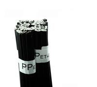 Rosfix Filo Saldatura Plastica PP-ET4X Nero - Filo 42cm, 100g, Forme Miste | Per PP, PE, TPO, PP+EPDM | Riparazione Paraurti e Parti Auto | Materiale di Riempimento