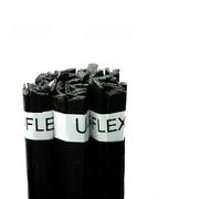 Rosfix Filo Saldatura Plastica U-FLEX Nero 100g - Barre 42cm, Larghezza 8mm | 550-650°C | Per PP, ABS, TPO, TPU | Riparazione Professionale | Materiale Termoplastico