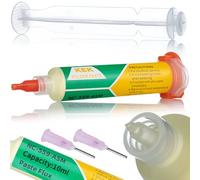 Rosfix Flux NC-559-ASM 10cc - Gel No-Clean Alta Intensità, Facile da Applicare e Pulire | Per Reballing, Saldatura BGA e SMD | Pasta per Saldatura Professionale