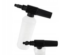 Rosfix FoamEco 450ml Testina Schiumogena G1/4 - Schiuma Densa, Plastica Anticorrosione | ricambio per idropulitrice Bosch, Black+Decker, Stanley | Accessorio Lavaggio Auto