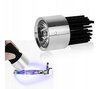 Rosfix Lampada UV per Soldermask - LED Viola, USB 5V, Cavo 180cm, 5,9x3,9cm | Indurimento Rapido Resina e Maschera Saldante | Accessorio per PCB e Riparazioni Elettroniche