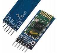 Rosfix Modulo Bluetooth HC-05 6 Pin - Master/Slave, UART RS232, 3.6-5V, 10m, LED, AT Command | Compatibile con Arduino | Modulo Comunicazione Wireless