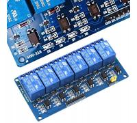 Rosfix Modulo Relè 6 Canali 5V - SPDT con Isolamento Ottico, 10A, 91x57x19 mm | Compatibile con Arduino e Microcontrollori | Automazione e Robotica | Elettronica