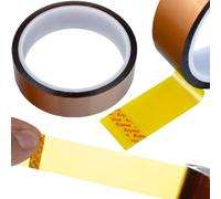 Rosfix Nastro Kapton 25mm x 33m - Resistente a 240°C, Spessore 0,05mm, Adesivo Siliconico | Isolamento Elettronico, Protezione Termica | Nastro Tecnico Alta Temperatura