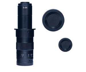 Rosfix Obiettivo C-Mount Zoom 180x - Lente Microscopio | 100-120mm | Ø50mm
