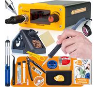Rosfix Orange Akbash T12 LCD 75W - Stazione saldante con punta T12 e funzione sl