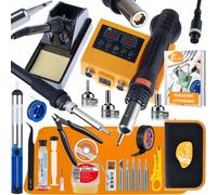 Rosfix Orange Husky 2in1 ProKit - Stazione di saldatura ad aria calda + punta |