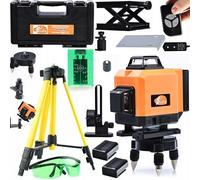 Rosfix Orange Tiger ROT16L 360: laser professionale a linee incrociate con numerosi accessori per un livellamento e un rilevamento precisi