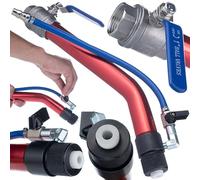 Rosfix Pistola a Spruzzo V1 - Alta Precisione, Materiale Resistente, 1 Ugello | per MultiSpray PRMS3.7/MS4000/PRMS4 | Accessorio per Intonacatrice Professionale