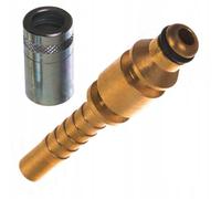 Rosfix Raccordo con Boccola per Tubo DN6 - Attacco Rapido Nilfisk/Stihl | ricambio per idropulitrice Nilfisk C-P, Stihl RE 88-130 | Connettore Alta Pressione