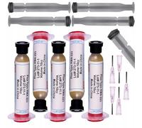 Rosfix RMA-223 Flusso di saldatura - Flusso di alta qualità con NO CLEAN | Volume 10 cc, beccuccio e ago inclusi | Riparazione elettronica | Accessori per saldatura per BGA e IC