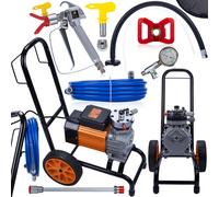 Rosfix Set Airless Spruzzatore Vernice 3800W 22MPa | 20L/min | 0,27"