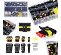 Rosfix Set Connettori Elettrici Impermeabili - 352 Pezzi | IP67 | 24V 14A