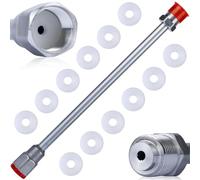 Rosfix Set di lance spray da 50 cm, 290 bar, filettatura da 7/8", per verniciatura a spruzzo punti difficili da raggiungere, accessori per spruzzatori di colore