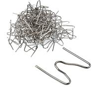 Rosfix Set Graffe Plastica Angolo Interno M 0,8mm - 100 Pezzi | Alta Tenuta