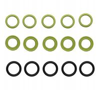 Rosfix Set Guarnizioni Easy!Lock 15 Pezzi - O-Ring Alta Qualità, Montaggio Facile | ricambio per pistola idropulitrice Kärcher HD/HDS | Accessorio Pulizia Professionale