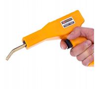 Rosfix Set saldatrice in plastica 230 V - Include 1000 morsetti e 8 tipi di graffette | 750 °C, 50 W | per auto, casa, fai da te | riparatore per parti in plastica