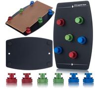 Rosfix Set Supporto Magnetico per PCB 100x140mm - Base in Metallo, 6 Magneti Regolabili | Resistente al Calore | Riparazione Smartphone e Elettronica | Accessorio Saldatura