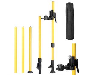 Rosfix Stativo Telescopico 455cm - Alluminio 1/4" | 4 Sezioni | con Custodi