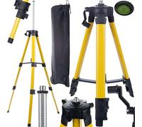 Rosfix Treppiede Livella Laser 43-120cm - Altezza Regolabile, Filettatura 5/8", Con Libella | Compatibile con Rosfix, Hilda, Pracmanu | Supporto per Livella Laser