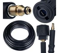Rosfix Tubo Alta Pressione 10m Quick Connect - Nylon Rinforzato, 200 Bar, 60°C | ricambio per idropulitrice Stihl, Nilfisk, Gerni | Prolunga Flessibile Lavaggio