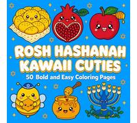Rosh Hashanah Kawaii Cuties Coloring Book: Rosh Hashanah Kawaii Cuties Coloring Book