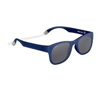 ROSHAMBO - Occhiali da sole infrangibili blu navy Simon Square - realizzati in Italia polarizzati per bambini 0-2 anni - senza BPA con cinturino + accessori - assemblati negli Stati Uniti