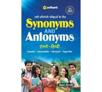 Roshan Tolani Synonyms and Antonyms Anglo (Tascabile)