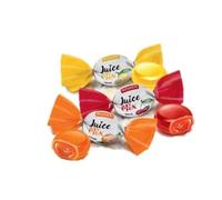 Roshen Juice Mix Caramelle Dure Ripiene alla Frutta, Gusti Limone Ciliegia Arancia, 1 kg