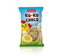 Roshen Ko-Ko Choco, Ovetti di Cioccolato Bianco con Ripieno al Latte e Vaniglia, 71 Pezzi, 1 kg