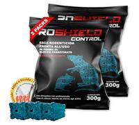 Roshield 600g anti Topi e Ratti, Esca e Potente,Una soluzione rapida ed efficace,prodotto in Italia, Uso Esterno Interno Casa