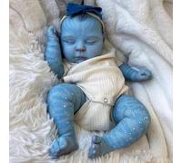 ROSHUAN Avatar Neonato Dolls 20 pollici 50 cm Realistico Neonato Dormire Avatar Bambini 3D Pittura Pelle Realistico Aspetto Reale dolls Bambino dolls Giocattolo