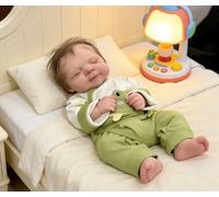 ROSHUAN Bambole realistiche da 45,7 cm, in silicone, corpo completo, realistiche, in vinile, per neonati, anatomicamente corrette, idea regalo per bambini